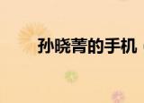 孙晓菁的手机（孙晓菁的手机铃声）