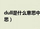dull是什么意思中文翻译（英语dull是什么意思）