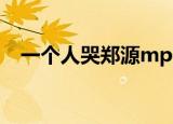 一个人哭郑源mp3下载（一个人哭 郑源）