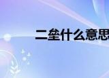 二垒什么意思啊（二垒什么意思）