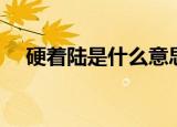 硬着陆是什么意思（硬着陆是什么意思）