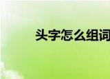 头字怎么组词（头的组词有哪些）