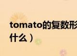 tomato的复数形式（tomato的复数形式是什么）