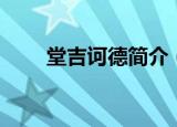 堂吉诃德简介（堂吉诃德简介介绍）