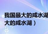 我国最大的咸水湖是什么湖（哪个湖是我国最大的咸水湖）