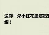 送你一朵小红花里演员表（送你一朵小红花里演员表角色介绍）