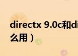 directx 9.0c和directx11（directx 9 0c怎么用）