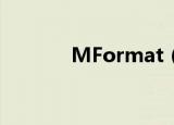 MFormat（mformat 1 00）