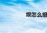 坝怎么组词（坝字解释）