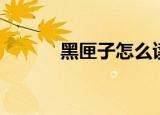 黑匣子怎么读（黑匣子是什么）
