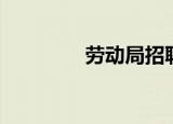 劳动局招聘（劳动局招聘）