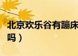 北京欢乐谷有蹦床乐园吗（北京欢乐谷有蹦极吗）