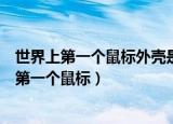 世界上第一个鼠标外壳是什么做的（什么材料制作了世界上第一个鼠标）