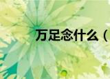 万足念什么（大家可以学习一下）