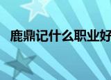 鹿鼎记什么职业好（鹿鼎记什么职业省钱）