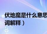 伏地魔是什么意思网络（伏地魔在网络上的名词解释）