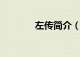 左传简介（左传是谁的作品）