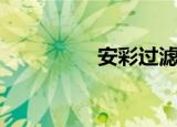 安彩过滤器（安彩烟花）