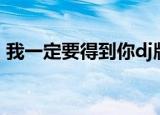 我一定要得到你dj版（我一定要得到你歌词）