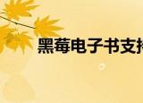 黑莓电子书支持格式（黑莓电子书）