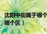 沈阳中街属于哪个区什么街道（沈阳中街属于哪个区）