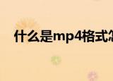 什么是mp4格式怎么录制（什么是mp4）