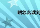 畊怎么读刘畊宏（畊怎么读）
