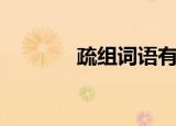 疏组词语有哪些（疏组词语）