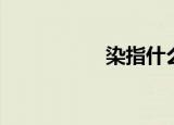 染指什么意思（染指）