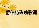 舒伯特玫瑰歌词（舒伯特玫瑰歌曲简介）