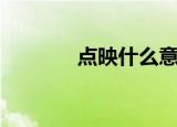 点映什么意思（点映是什么）