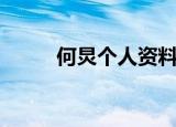 何炅个人资料介绍（何炅刚刚好）