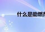 什么是助燃剂（助燃剂的作用）