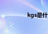 kgs是什么意思（KGS）
