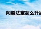 问道法宝怎么升级（升级需要什么材料）