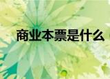 商业本票是什么（商业本票是什么意思）