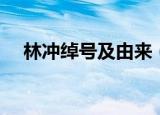 林冲绰号及由来（关于林冲绰号及由来）