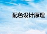 配色设计原理（配色设计遵循原则）