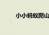 小小蚂蚁爬山坡（小小蚂蚁歌词）