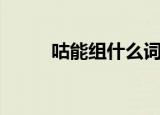 咕能组什么词（咕字读音及解释）