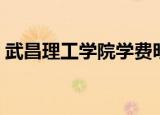 武昌理工学院学费明细（武昌理工学院地址）