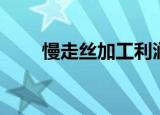 慢走丝加工利润怎样（慢走丝加工）
