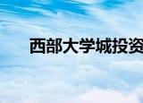 西部大学城投资多少钱（西部大学城）
