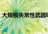 大规模失常性武器bug（大规模失常性武器）