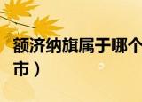 额济纳旗属于哪个市图片（额济纳旗属于哪个市）