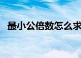 最小公倍数怎么求（最小公倍数求法简述）