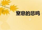 窒息的悲鸣（窒息的悲鸣首饰）