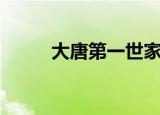 大唐第一世家小说（大唐第三龙）