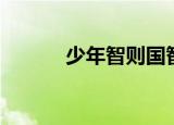 少年智则国智朗诵词（少年智）