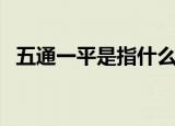五通一平是指什么（五通一平是什么意思）